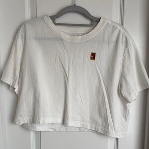 Nike Court White Crop tee